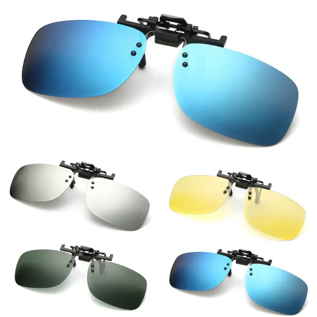 Lunettes de soleil polarisées à clipser pour la conduite de lunettes de myopie