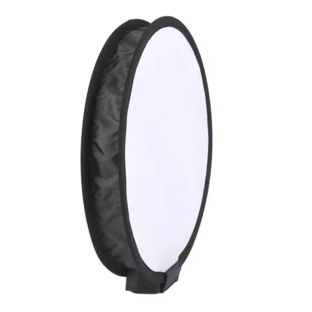Collapsible Round Softbox Diffuser For Camera Flash Light Speedlite Portable