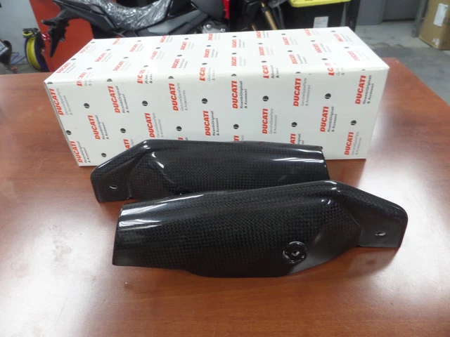 Ducati Hypermotard carbon fiber fork guards