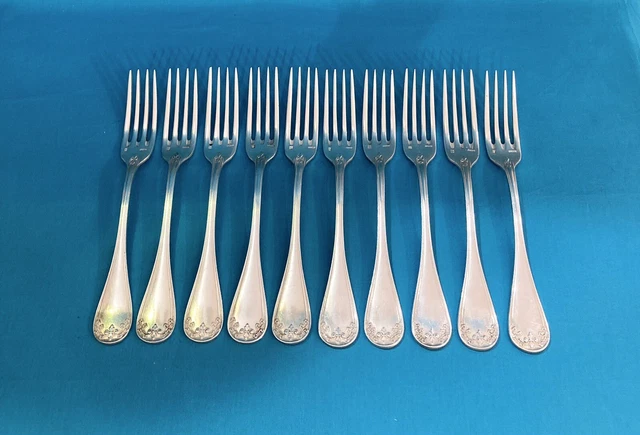 Fourchette De Table Ercuis - Modèle Neuf - Pièce Unique