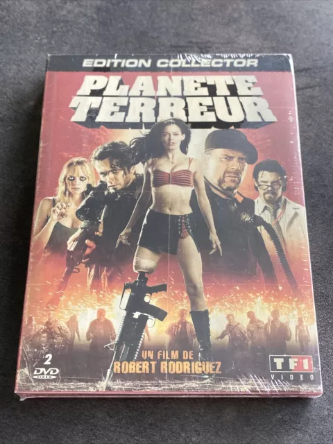 Planete Terreur Collector 2 Dvd Robert Rodriguez Bruce Willis Grindhouse Neuf