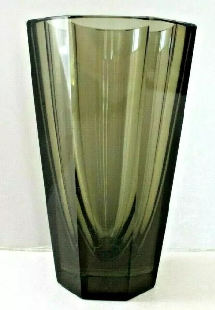 Ancien vase, cristal de bohème, Moser Karlovy-Vary, Czechoslovakia, circa 1920