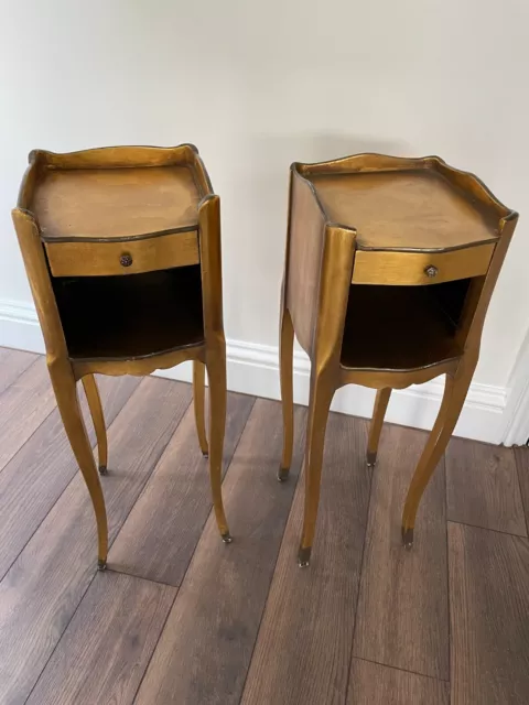 French Bedroom Company Bedside Tables, Pair