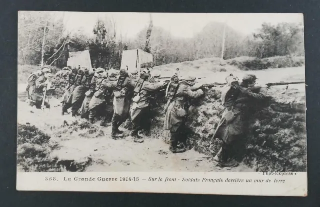 Guerre 14-18 Ww1 Armée  Groupe Soldats  Poilus  Cpa 950