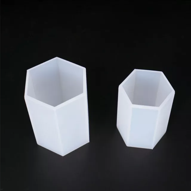 Hexagon Candle Wax Mold Silicone Mold Clay Pot Resin Mould DIY Handmade