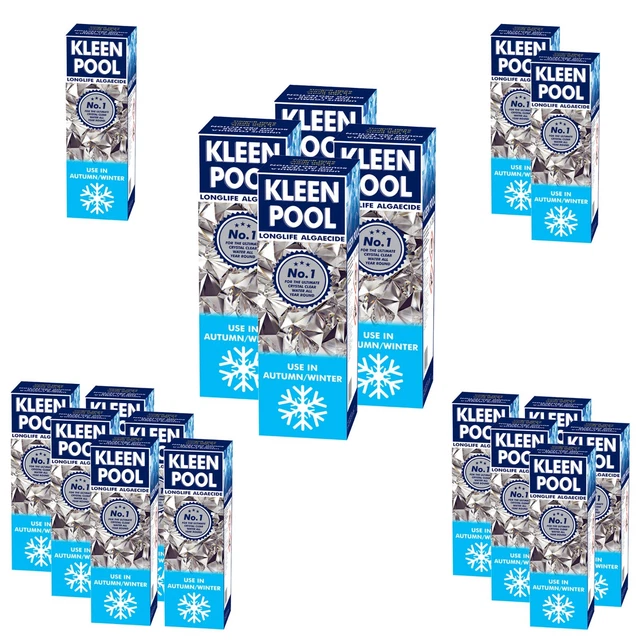 KLEEN POOL WINTER & Summer Algaecide Swimming Algae Algicide 6 Month Treatment £19.90 PicClick UK