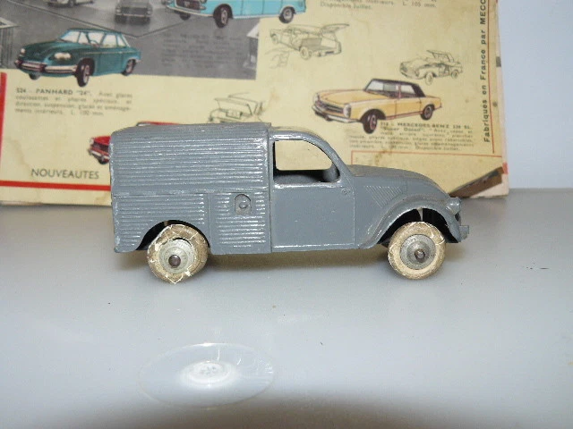 CITROËN 2 CV FOURGONNETTE JRD D'ORIGINE au 1/43 ème  DINKY TOYS