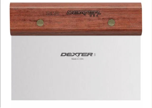 Dexter Russell Traditional 6X3" Dough Cutter Blackstone BBQ Grill Scraper..17040