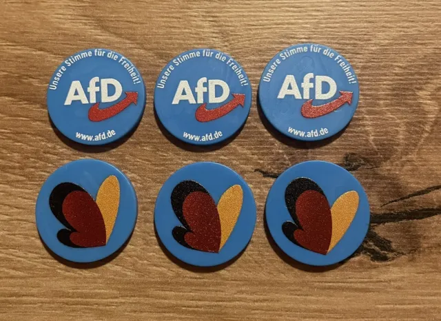 AFD 4X KUGELSCHREIBER (Blau) Partei Fanartikel Alternative für