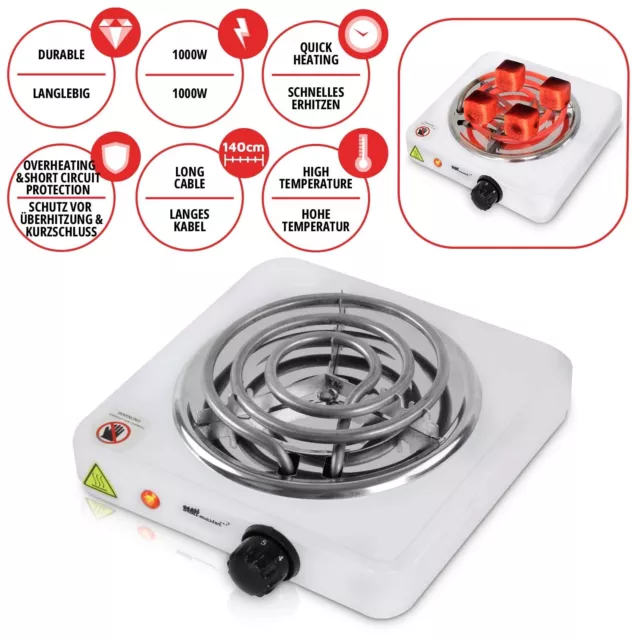 broil-master® Elektrischer Kohleanzünder Shisha Kohle E-Heater Wasserpfeife