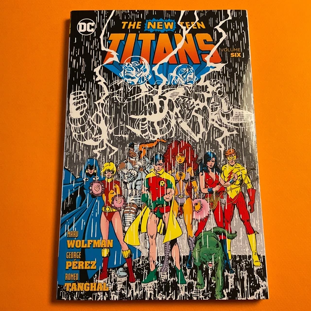 The New Teen Titans Vol. 6 RARE OOP TPB #35-41 DC Comics Wolfman Perez
