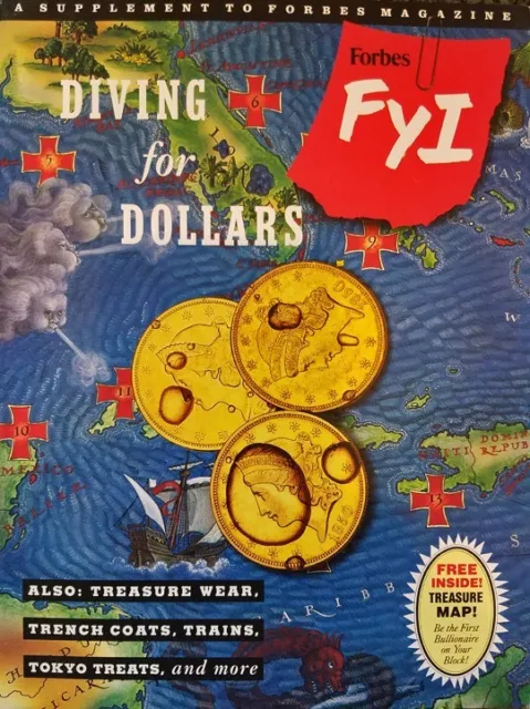 SS Central America, Tommy Thompson, Diving for Dollars, Forbes Magazine, 1991
