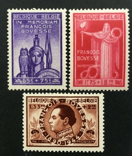 Briefmarke Belgien Briefmarke - Yvert Und Tellier N°734 Rechts 736 N MH (Cyn41)