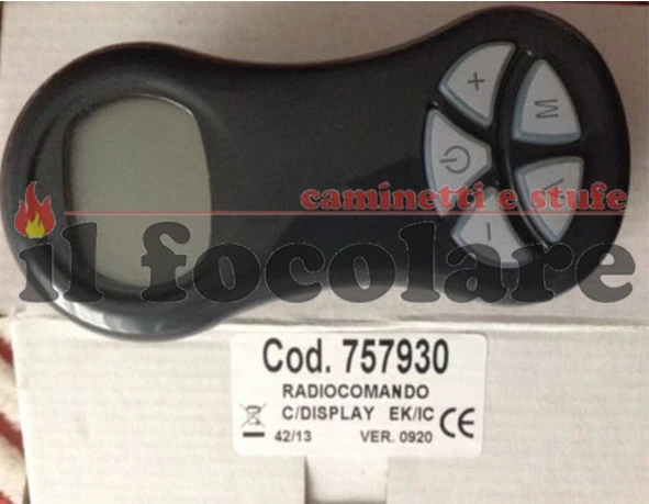 Edilkamin 684440 Panneau Imiter le LX32ECO Interrupteur Puce - R684440