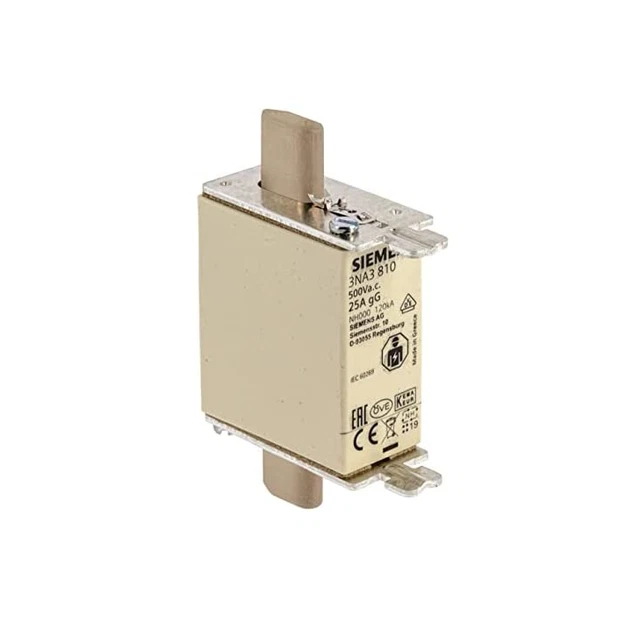 Siemens Insert Fusible 3NA3 810 Gr. 000 Ve 3