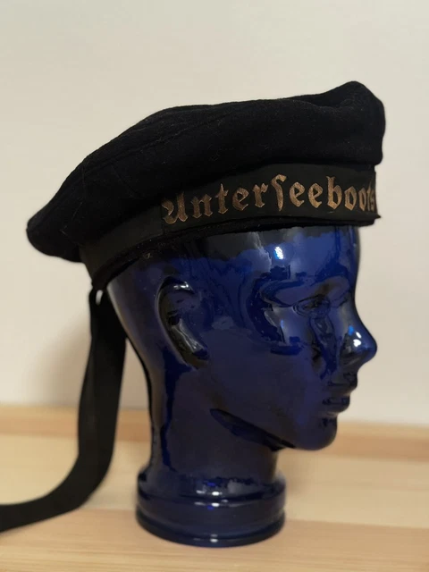 2. WK ORIGINAL Kriegsmarine Tellermütze Uboot