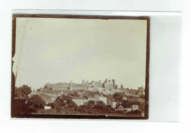 Photographie Ancienne - Carcassonne  Cité Médiévale