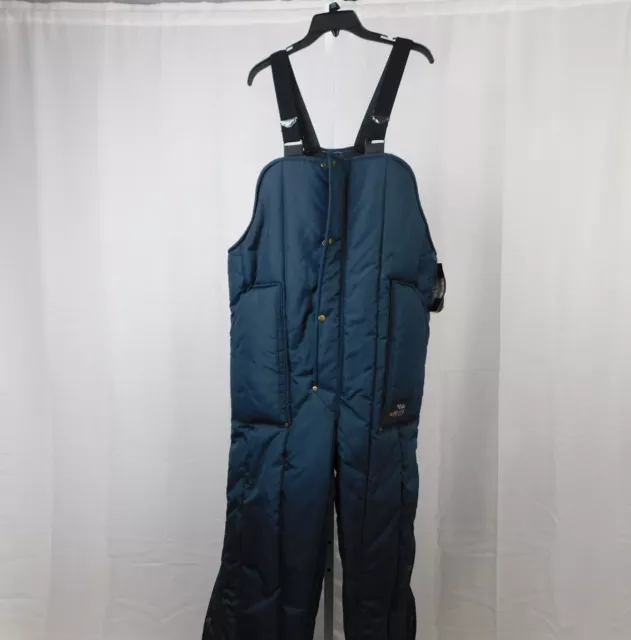 Vintage Walls Blizzard-Pruf HolloFil Insulated Coveralls Navy, Large Short #C272