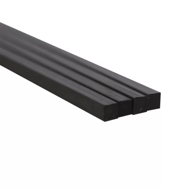 2pcs (1.5-10)x500mm 3K Carbon fiber Solid Rod Square Tube for RC Airplanes Drone