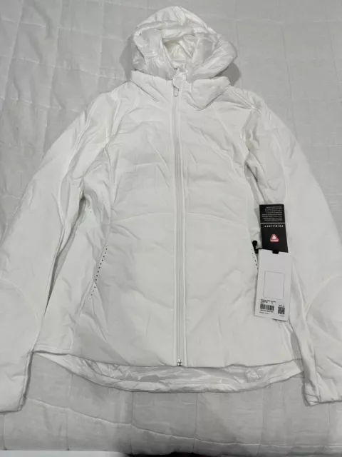 Lululemon Another Mile Jacket 6 White FOR SALE! - PicClick