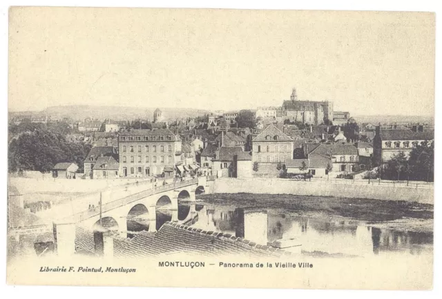 CPA 03 - MONTLUCON (Allier) - Panorama of the Old Town