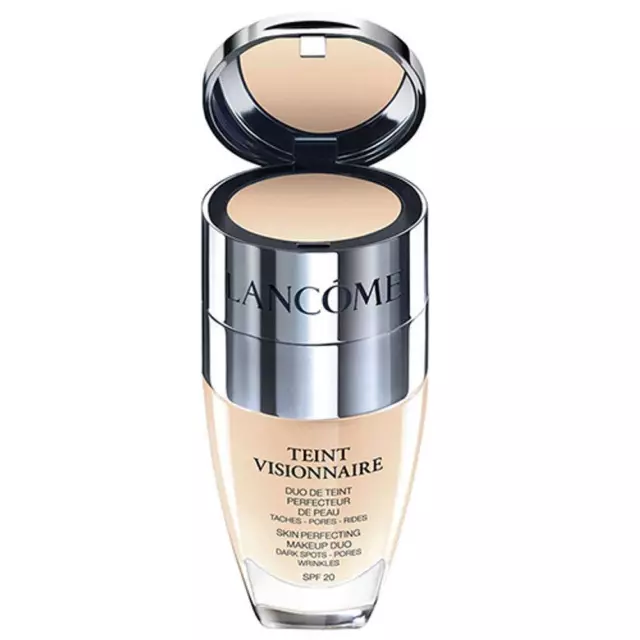 Lancome Teint Visionnaire Skin Perfecting Makeup Duo Foundation 045 Sable Beige