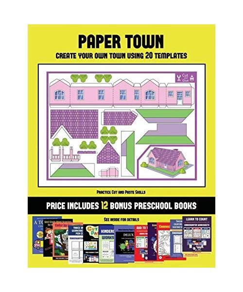 PRACTICE CUT AND Paste Skills (Paper Town - Create Your Own Town Using ...