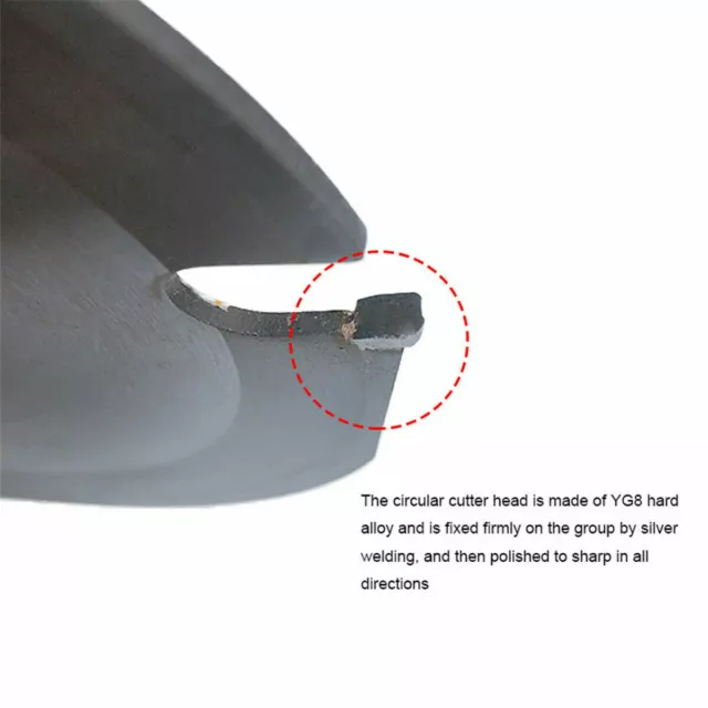 Hoja de sierra circular 3T 125 mm disco de talla de madera amoladora multiherramienta punta de carburo 3