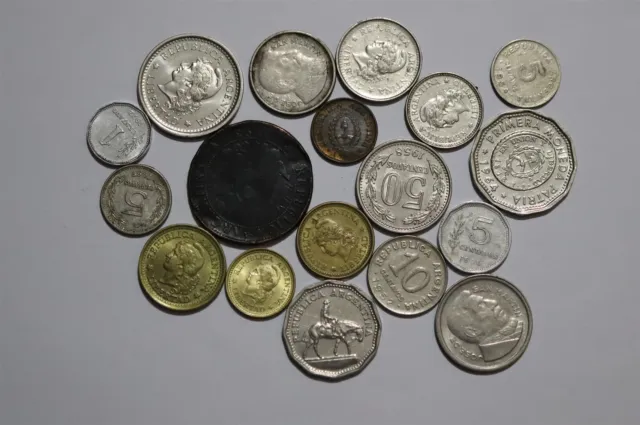 🧭 🇦🇷 Argentina Old Coins Lot Mostly High Grade B53 #736 Yl50