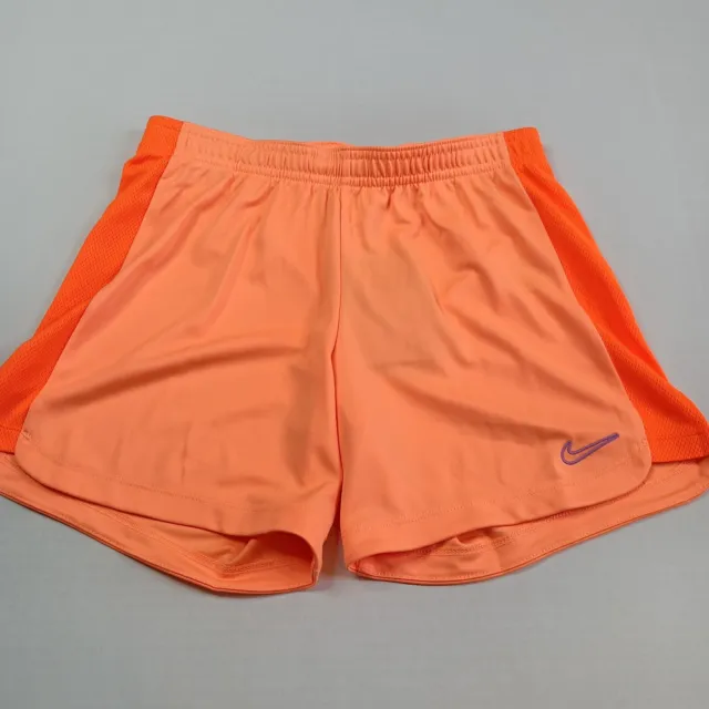 Nike Running Shorts Girl's M Medium Orange Youth Standard Dri-Fit  FD3131-803