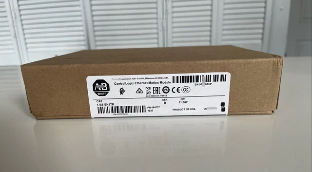 1pcs New Factory Sealed 1756-EN3TR SER B ControlLogix PLC Module Fast Ship