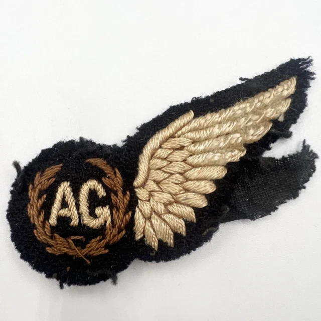 Patch RAF Radio Operator WW2 – Riproduzione Brevetto Operatore Radio, Royal Air Force, Seconda Guerra Mondiale