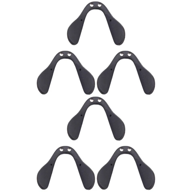 6 PIEZAS Lentes Almohadilla Nariz Gafas Silicona Marco Almohadilla Puente Nariz Soportada