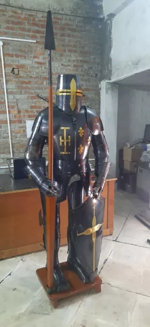 Medieval Knight Armor Suit Metal Plates Armor Suit Full Size Body Armor Suit