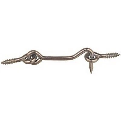 Hook & Eye, Zinc-Plated Steel, 2-1/2-In., 2-Pk. -N117-952