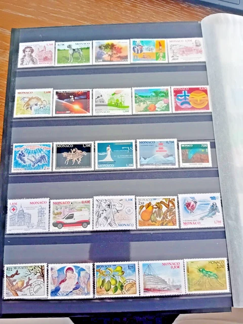 Lot de 25 timbres neufs Monaco (Lot 4) Très bon état