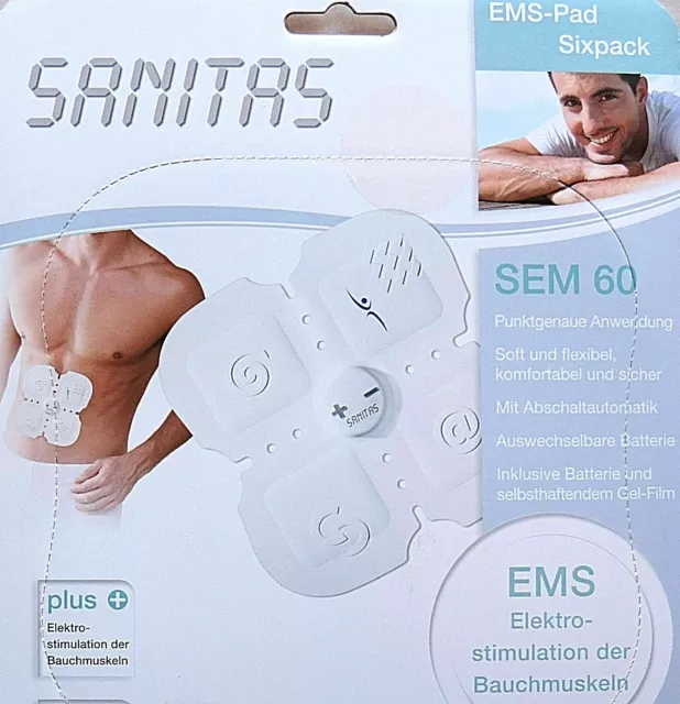 Sanitas® Elektrostimulationspad SEM60 EMS-Sixpack+