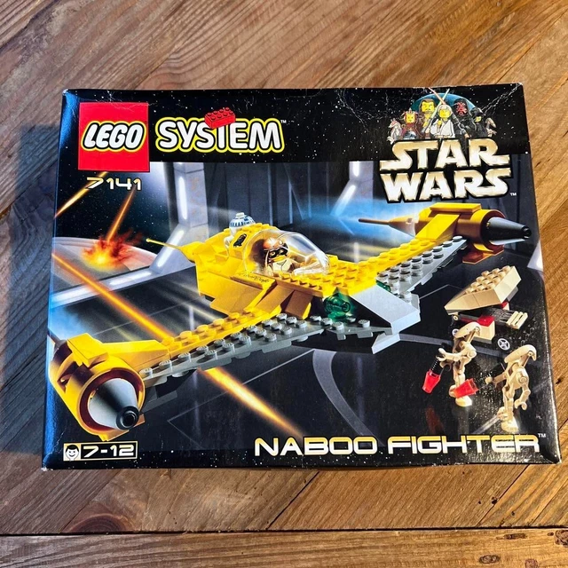 7141 LEGO SYSTEM STAR Wars Naboo Fighter 7141 In 1999 New Retired £156.62 ...