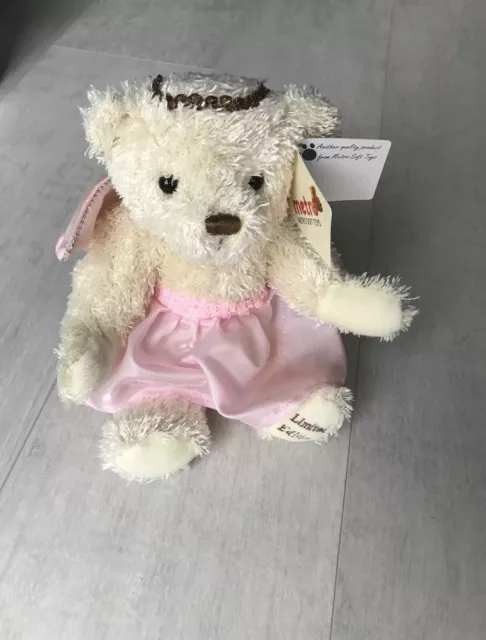 METRO SOFT BEAR Toy Guardian Angel Limited Edition 11.99