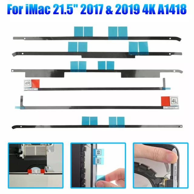 LCD Screen Adhesive Strip Sticker Tape Repair Kit for iMac 21.5"A1418 2017 2019
