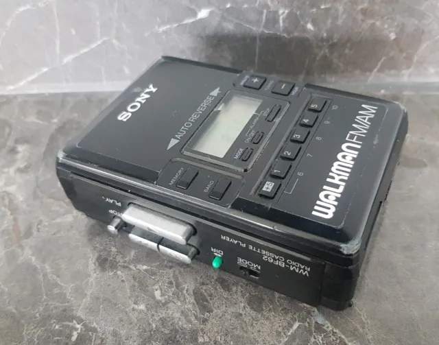 Faulty Sony Walkman FM/AM Radio Cassette Player WM-BF62 ~ Spares or Repair