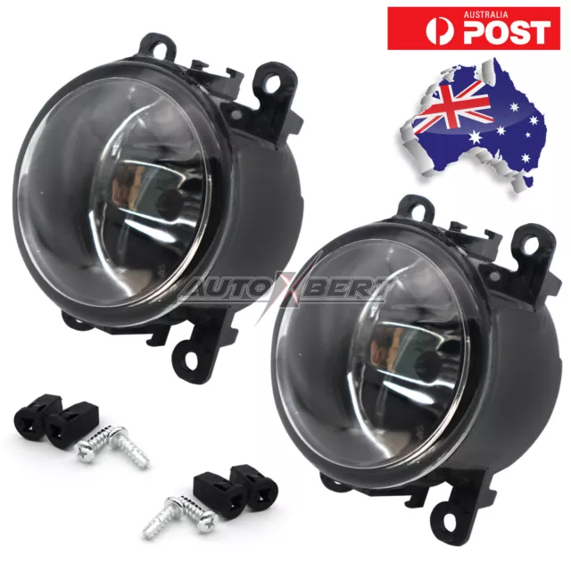 Pair LH+RH Haolgen Fog Light Spot Driving Lamp KIT For Nissan Navara D40 05-15