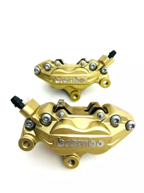 Pinze Freno Brembo Ducati Pair Caliper Ducati 748 916 996 998 Nuovo Oro