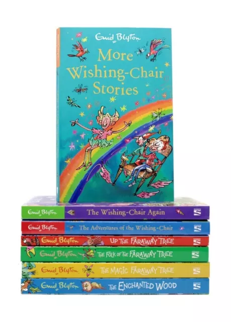 The Magical Worlds Complete By Enid Blyton 7 Books Collection Set Paperback NEW