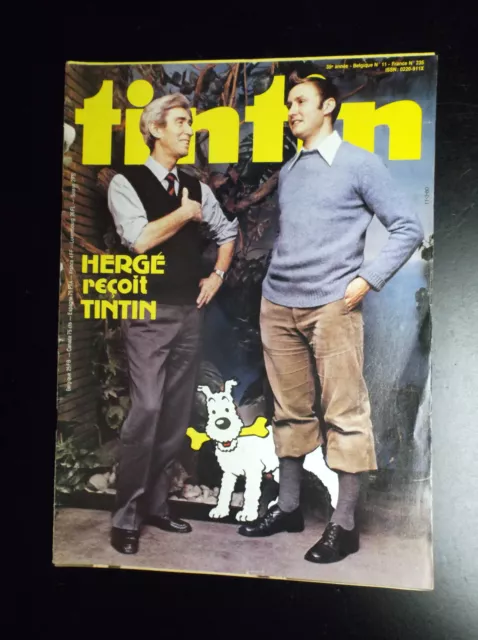 Journal Fascicule Tintin N° 11 1980 TBE