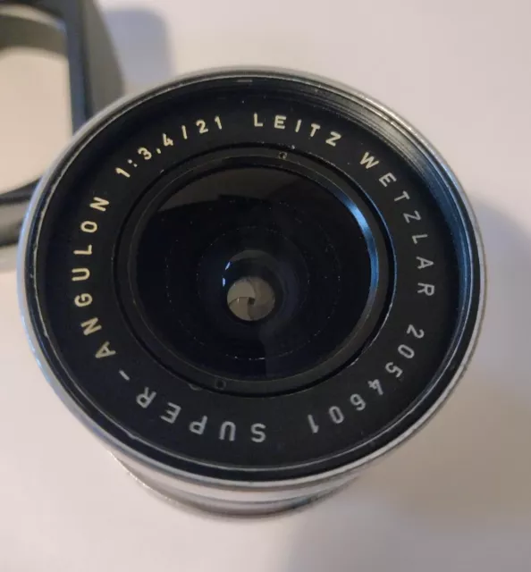 Leitz Leica Super Angulon-M 1:3,4/21 ; 21 mm f3,4 pour Leica-M 2