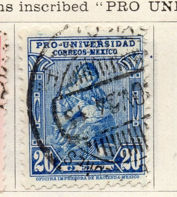 Mexico 1934 Early Issue Fine Used 20c. NW-265501