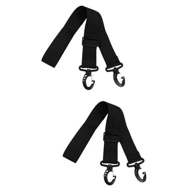 2 Pcs Ski Boot Carrier Ice Skates Snowboard Straps Pole Leash Roller Skating