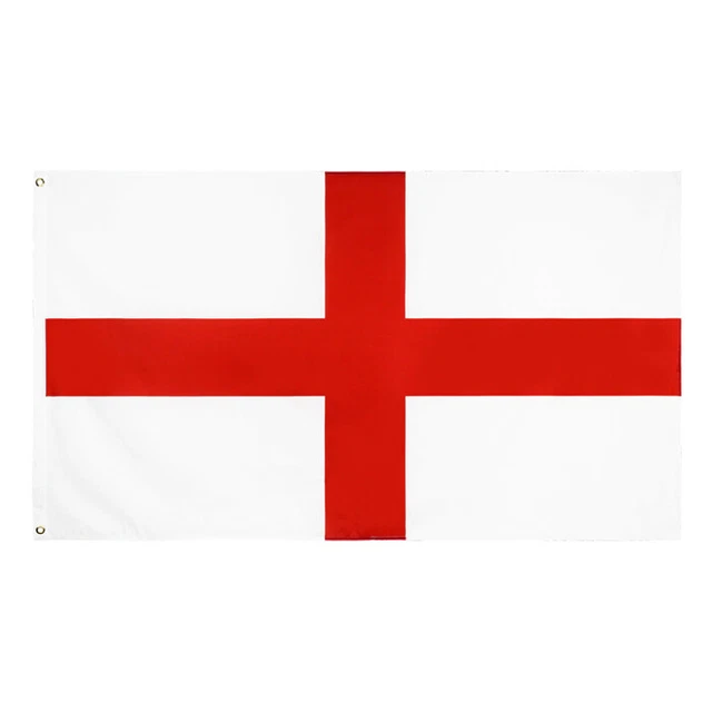 ENGLAND FLAG 5X3FT Large st Geroge English Flags Sports 2022 World Cup