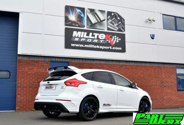 Milltek Sport 4.5" Tailpipe Trim Dual GT115 Exhaust Tips for Ford Focus MK3 RS 2